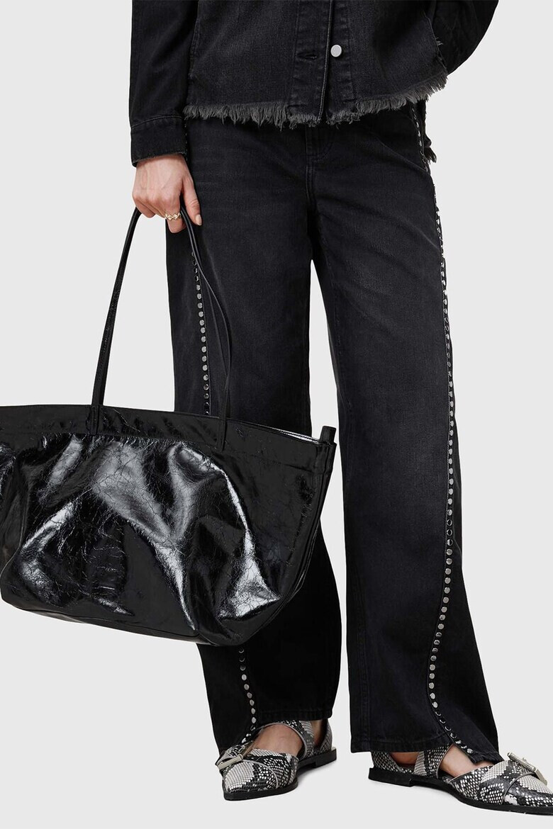 AllSaints Кожена шопинг чанта Serafina - Pepit.bg