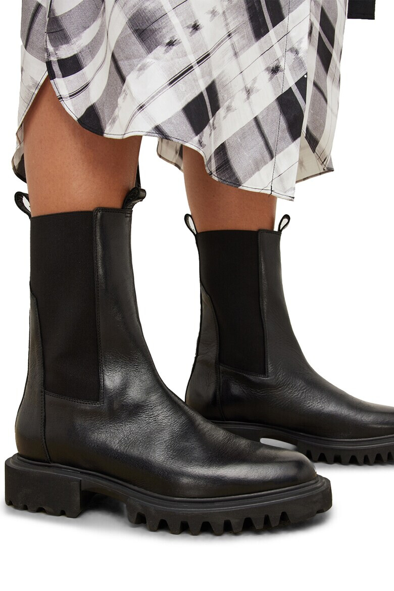 AllSaints Кожени боти Chelsea - Pepit.bg