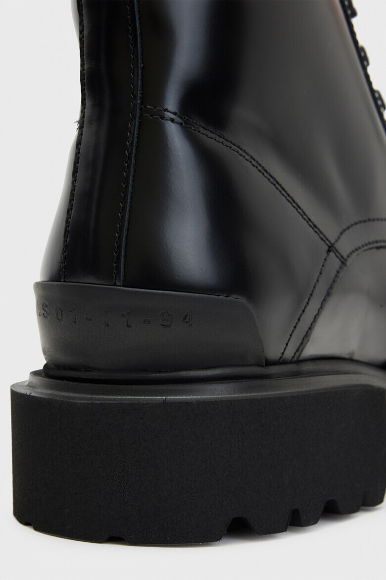 AllSaints Кожени боти с тока - Pepit.bg
