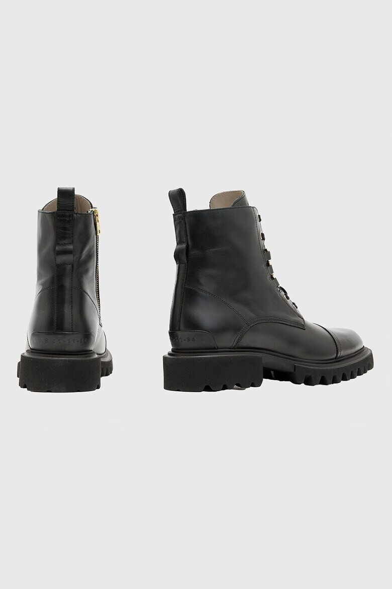 AllSaints Кожени боти с цип - Pepit.bg