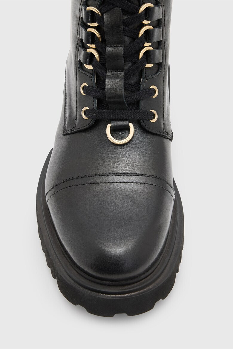 AllSaints Кожени боти с цип - Pepit.bg