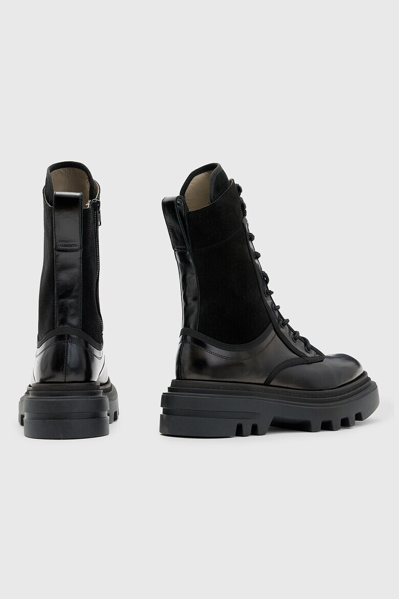 AllSaints Кожени боти с цип - Pepit.bg