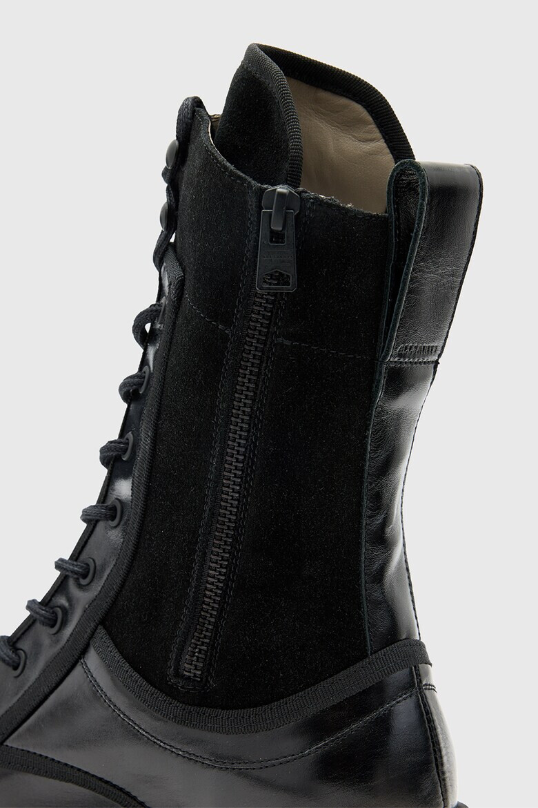 AllSaints Кожени боти с цип - Pepit.bg