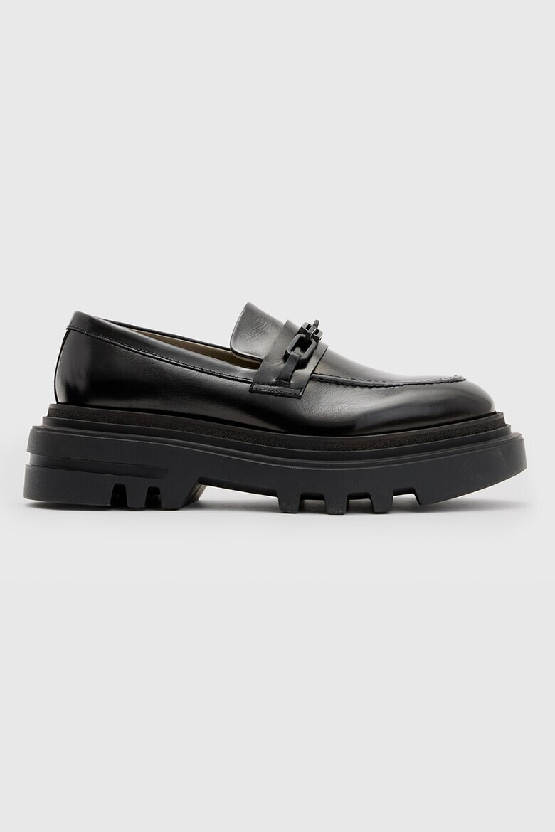 AllSaints Кожени масивни мокасини - Pepit.bg