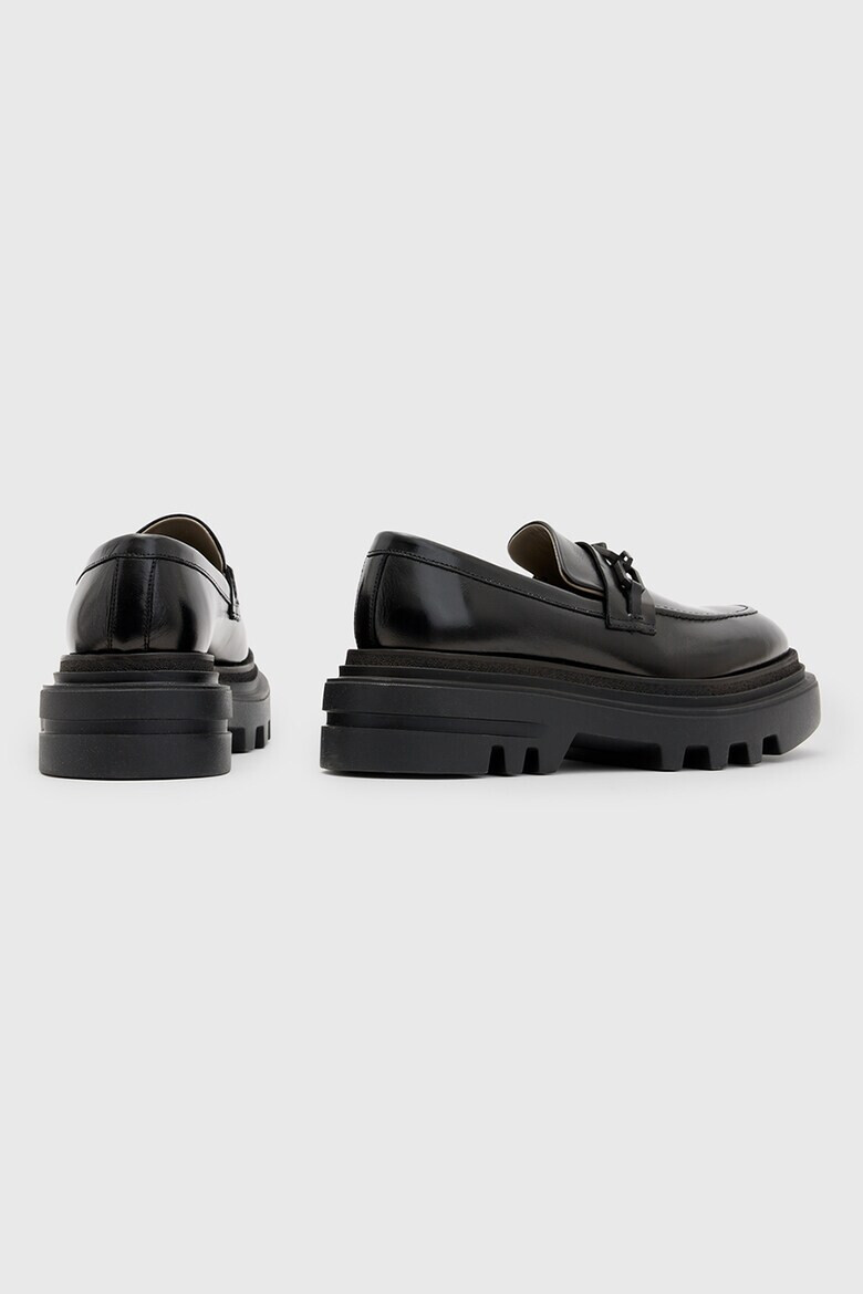 AllSaints Кожени масивни мокасини - Pepit.bg