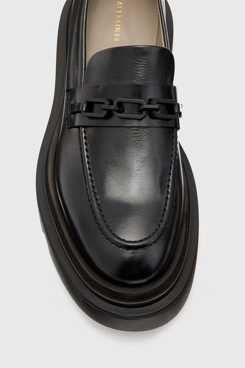 AllSaints Кожени масивни мокасини - Pepit.bg