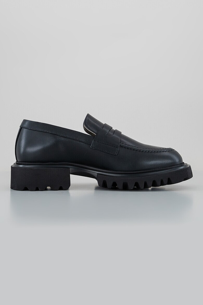 AllSaints Кожени мокасини - Pepit.bg
