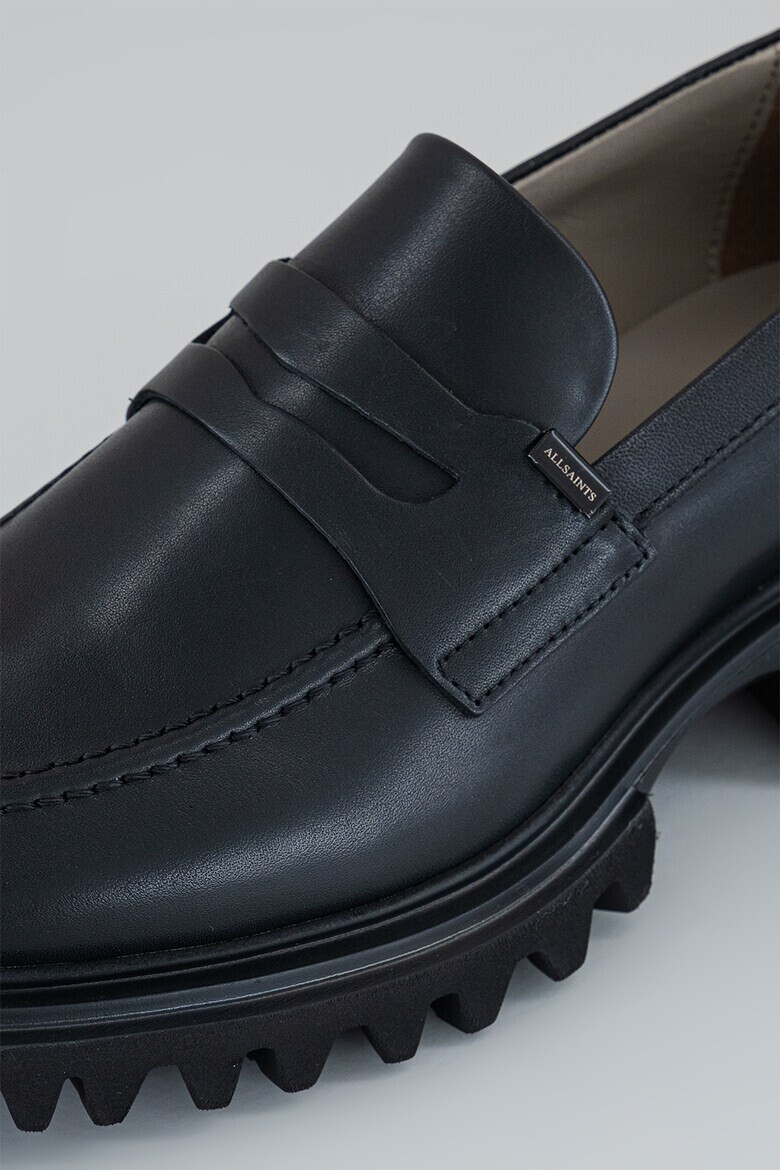 AllSaints Кожени мокасини - Pepit.bg