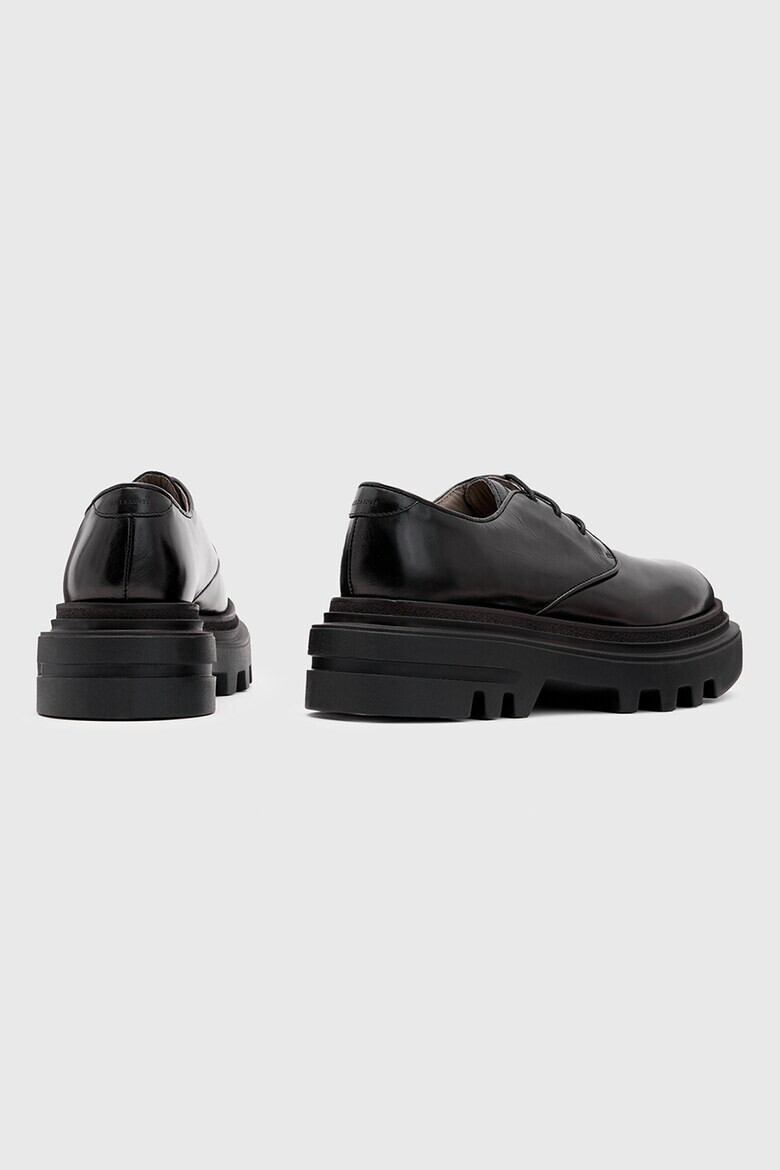 AllSaints Кожени обувки Derby с равна платформа - Pepit.bg