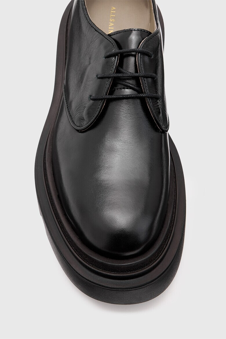 AllSaints Кожени обувки Derby с равна платформа - Pepit.bg