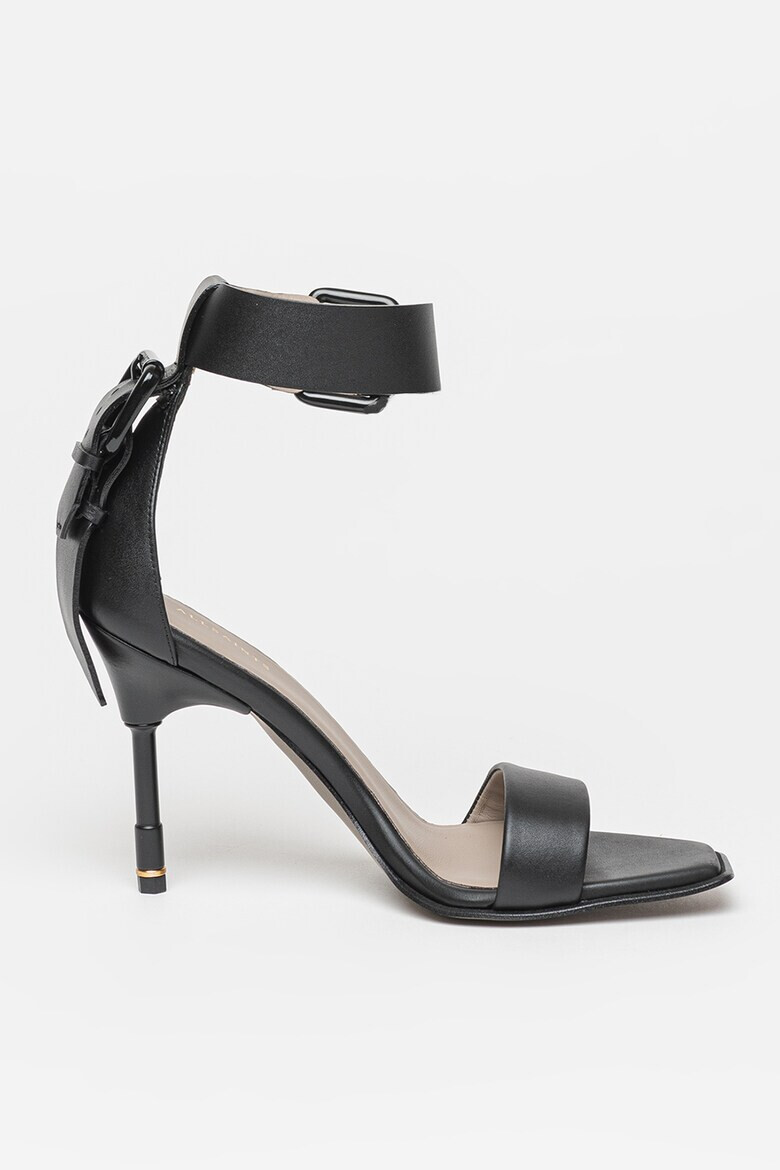AllSaints Кожени сандали Noir - Pepit.bg