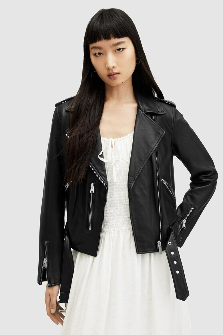 AllSaints Кожено яке Balfern - Pepit.bg