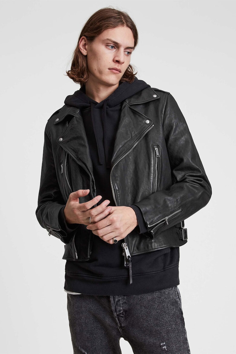 AllSaints Кожено яке Tavis - Pepit.bg