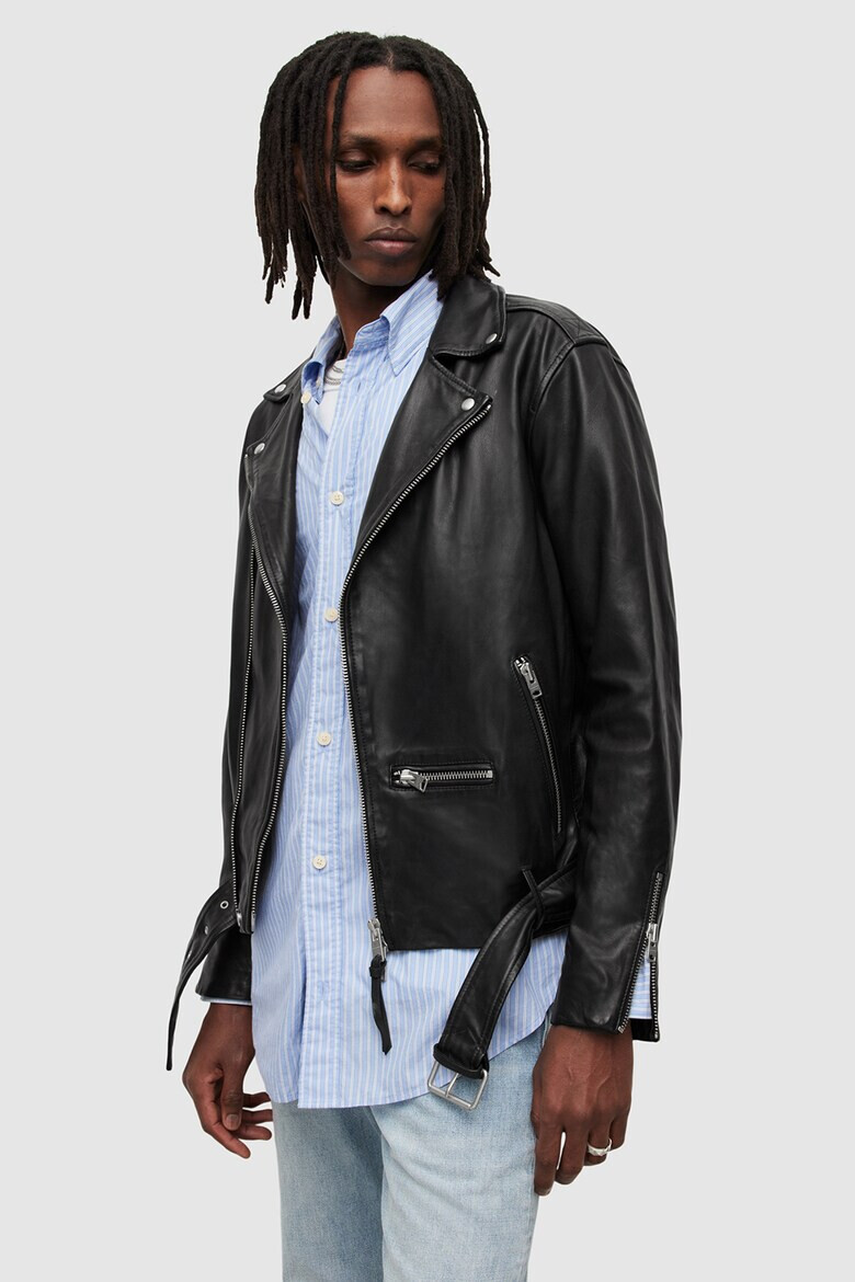 AllSaints Кожено яке Wick - Pepit.bg