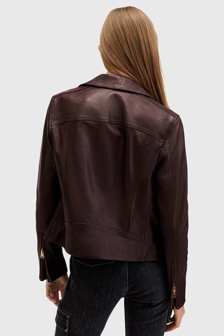 AllSaints Кожено слим яке Dalby - Pepit.bg