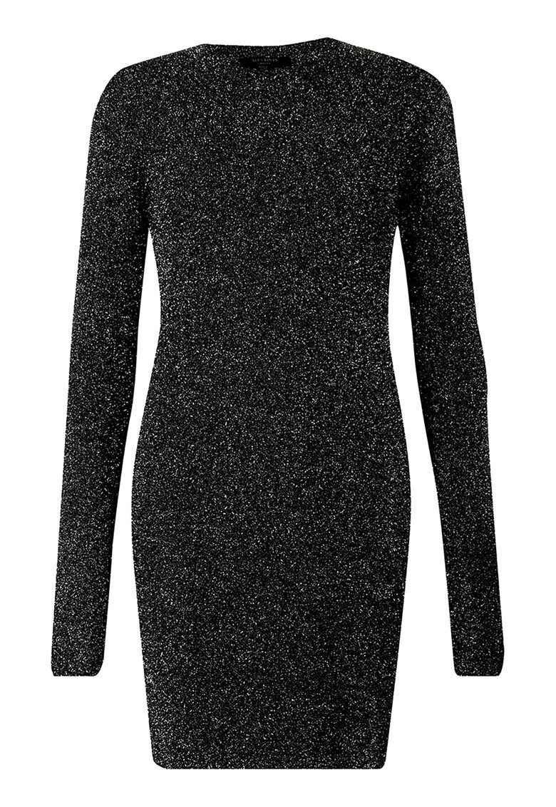 AllSaints Къса рокля с бляскав ефект - Pepit.bg