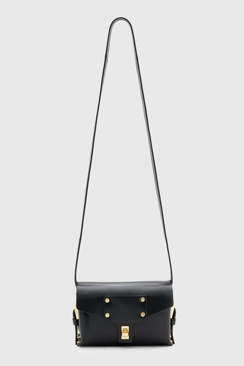 AllSaints Мини кожена чанта Miro през рамо - Pepit.bg