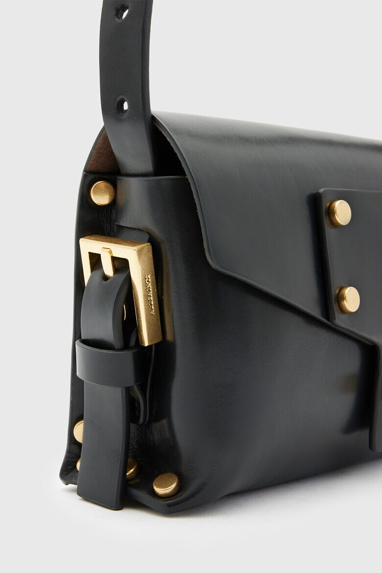 AllSaints Мини кожена чанта Miro през рамо - Pepit.bg