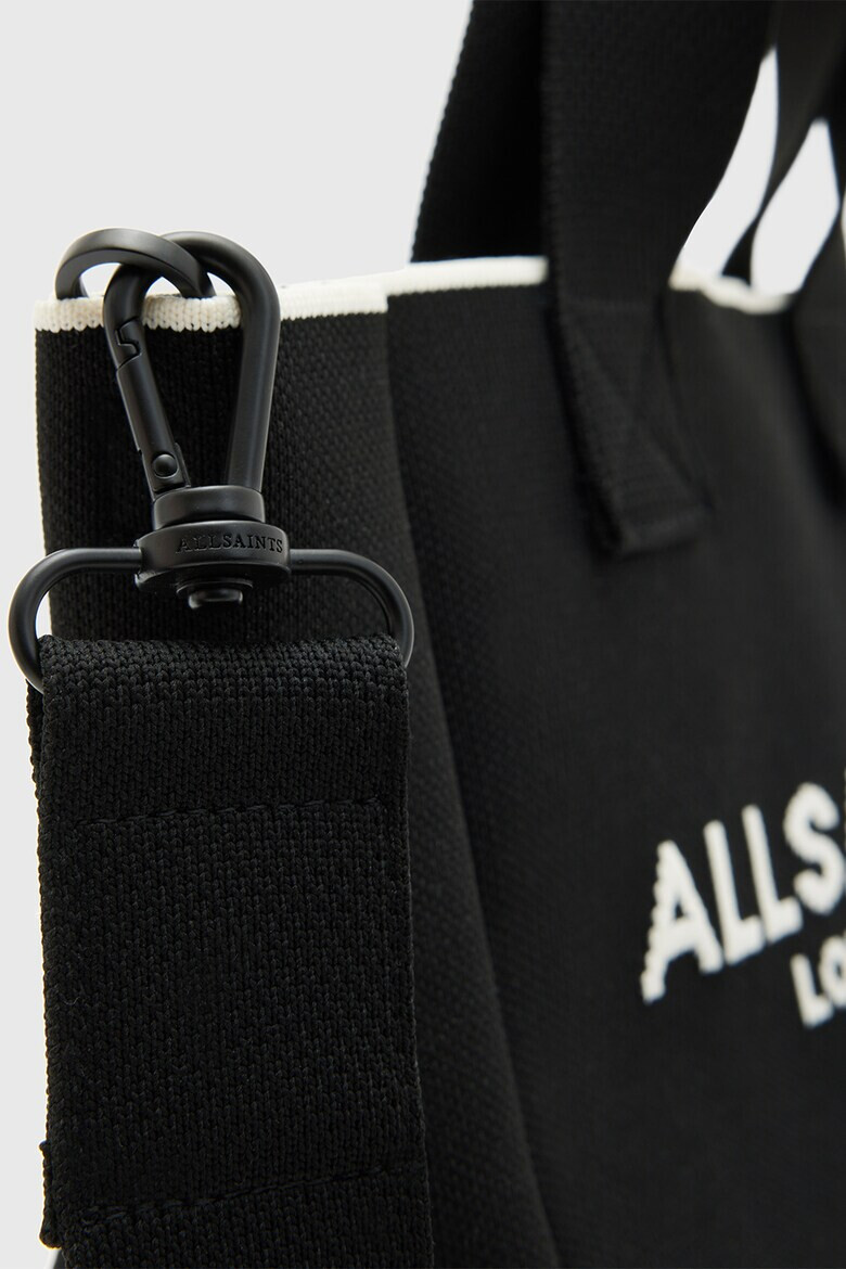 AllSaints Мини текстилна чанта Izzy с лого - Pepit.bg