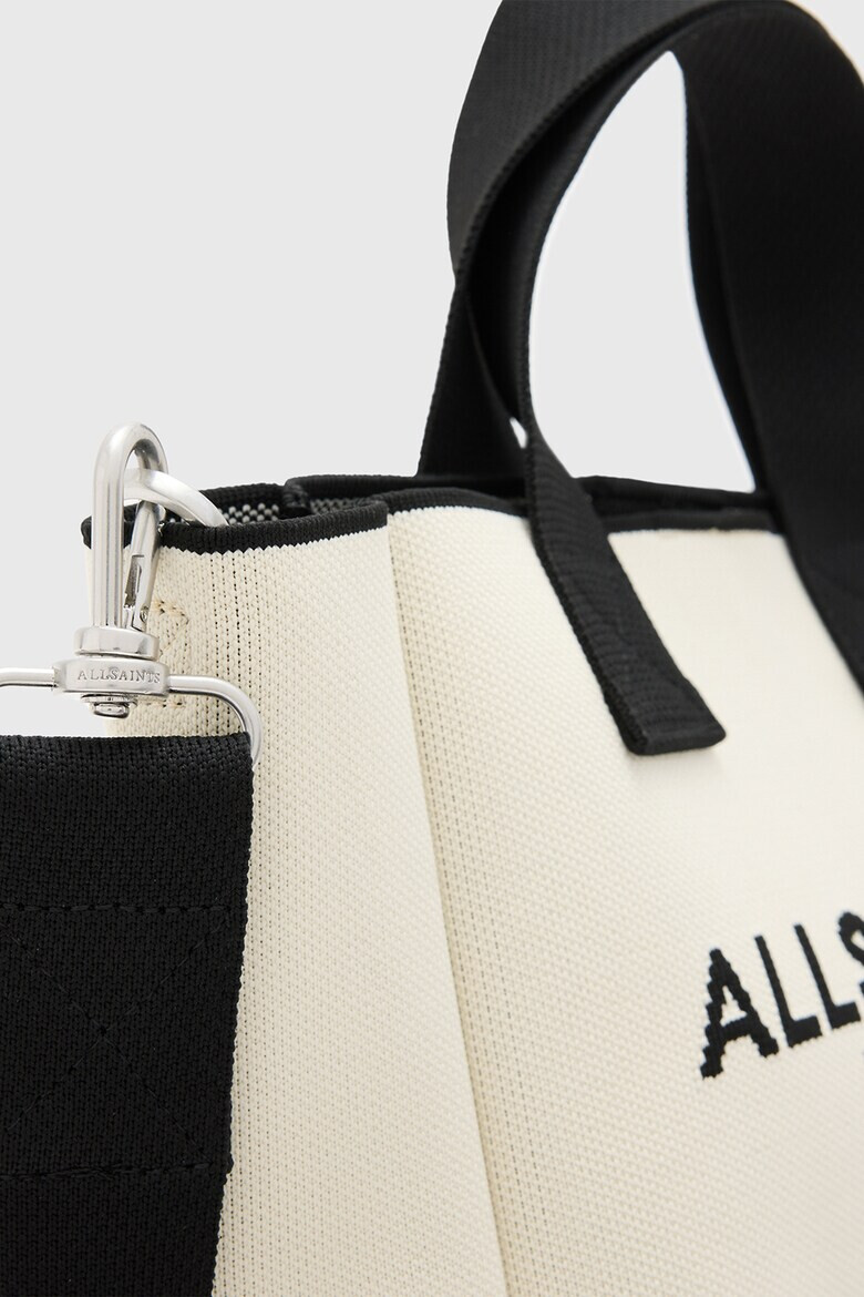 AllSaints Мини текстилна чанта Izzy с лого - Pepit.bg