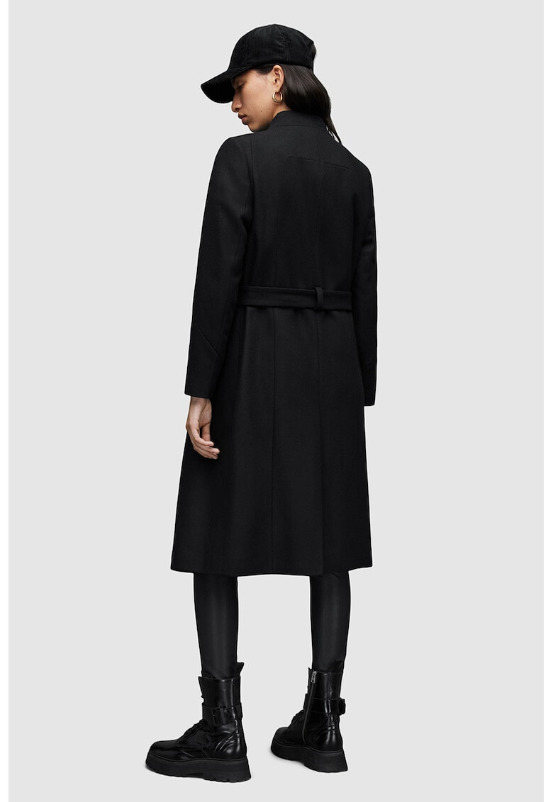 AllSaints Палто Riley с вълна - Pepit.bg