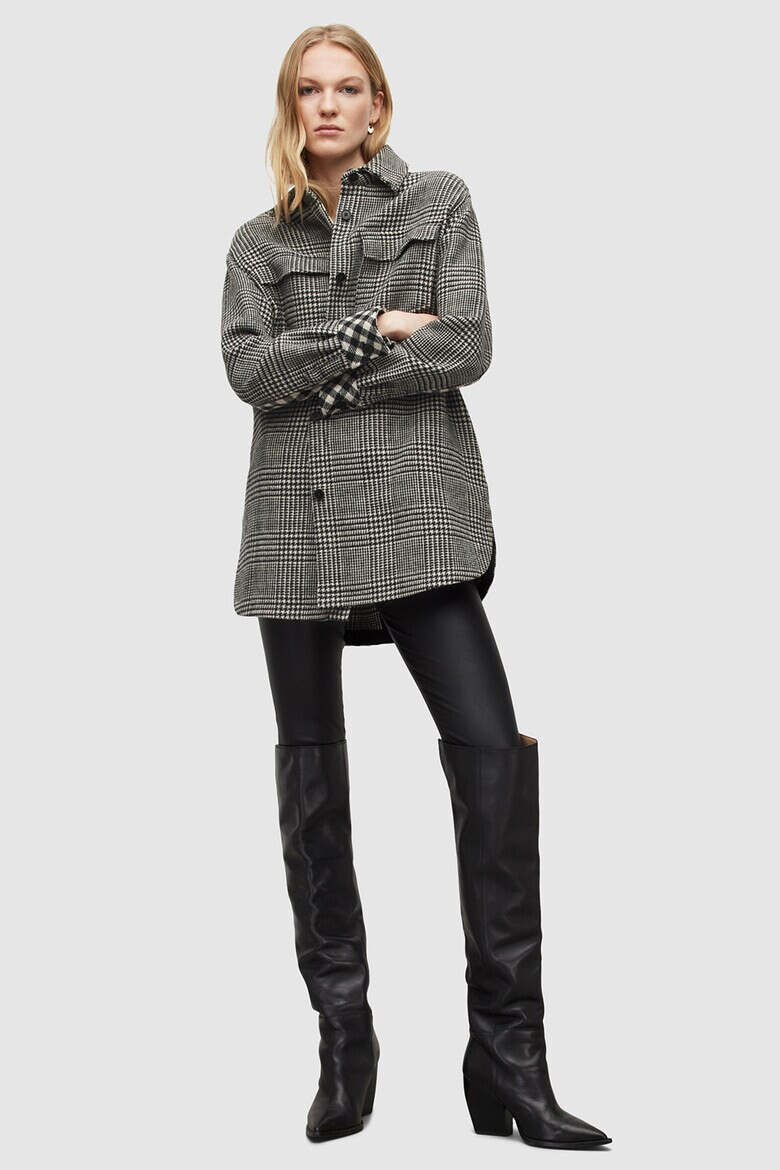 AllSaints Палто Sophie с пепит - Pepit.bg