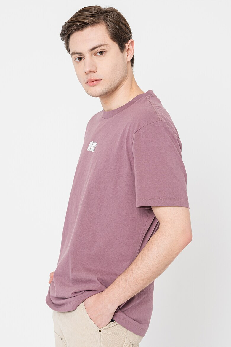 AllSaints Памучна тениска Refract - Pepit.bg