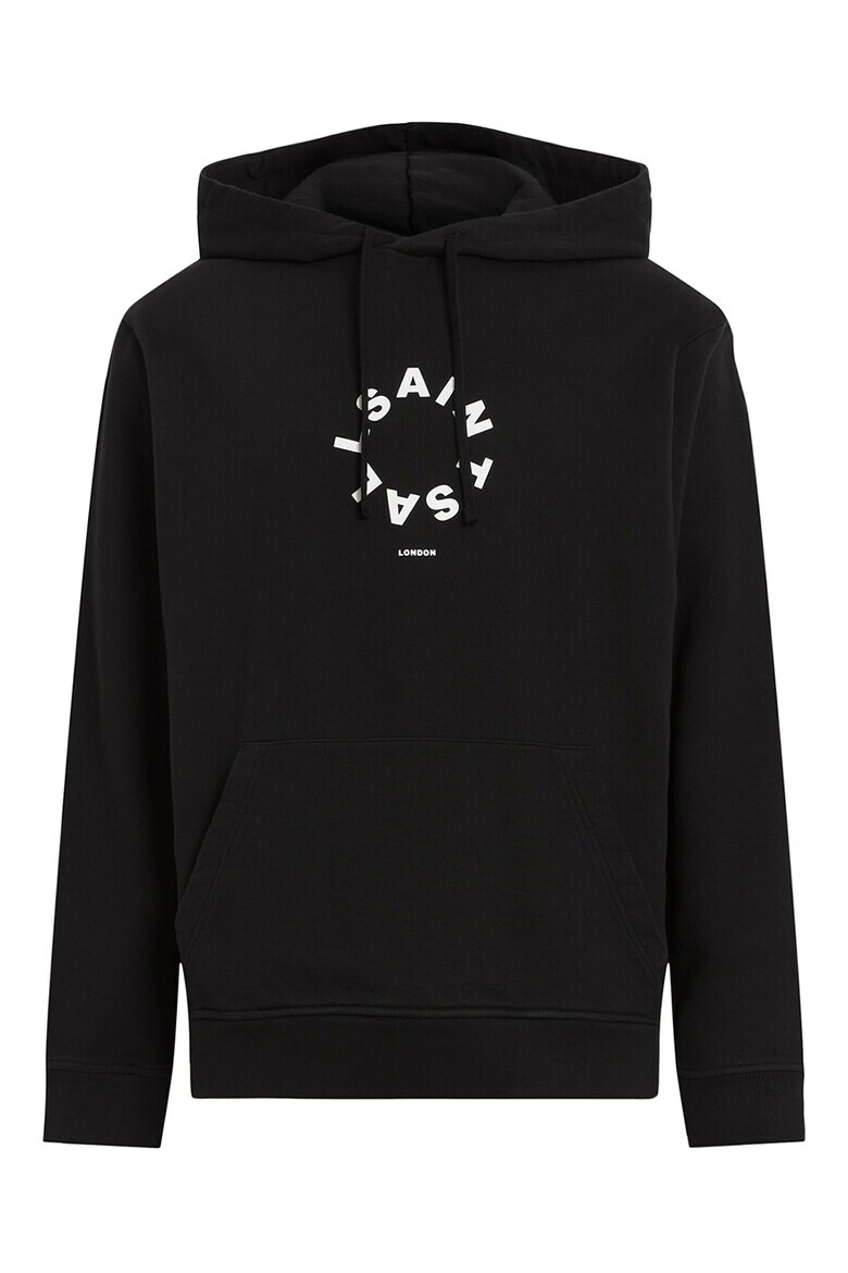 AllSaints Памучно худи с лого - Pepit.bg