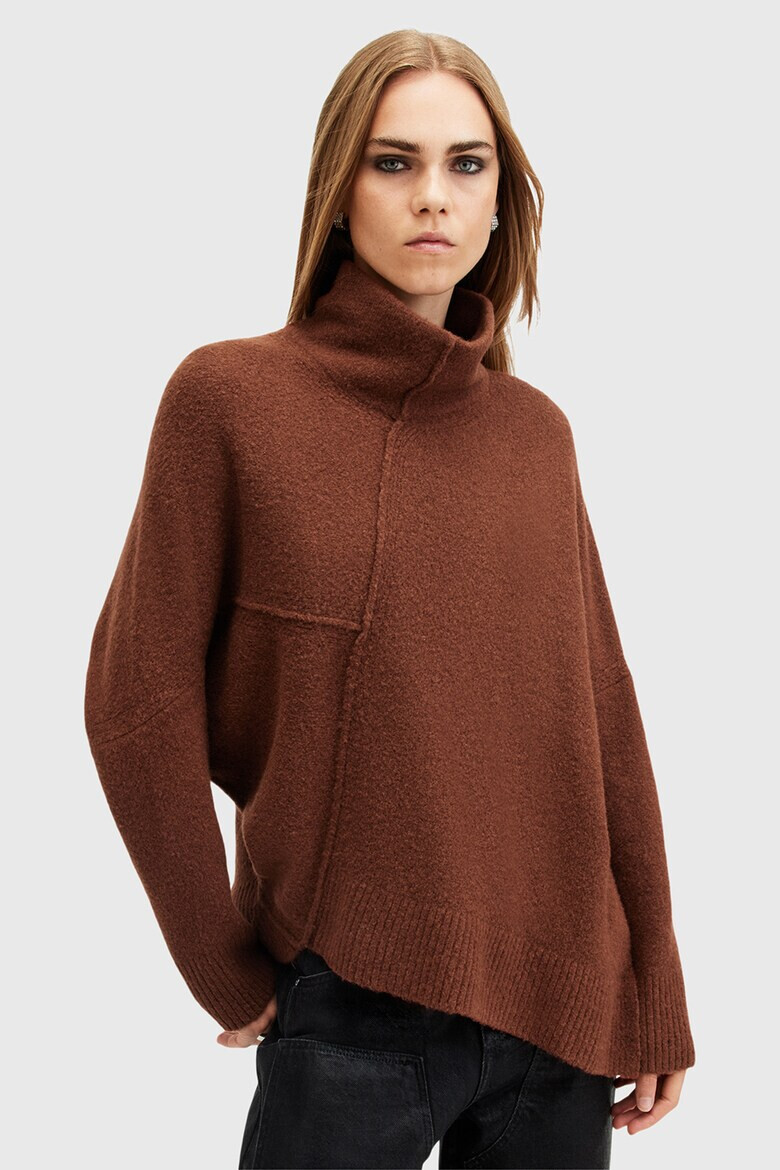 AllSaints Поло с вълна - Pepit.bg