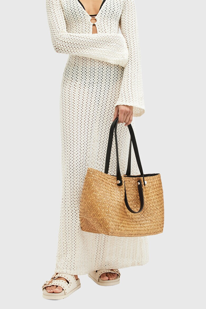 AllSaints Сламена чанта Allington - Pepit.bg