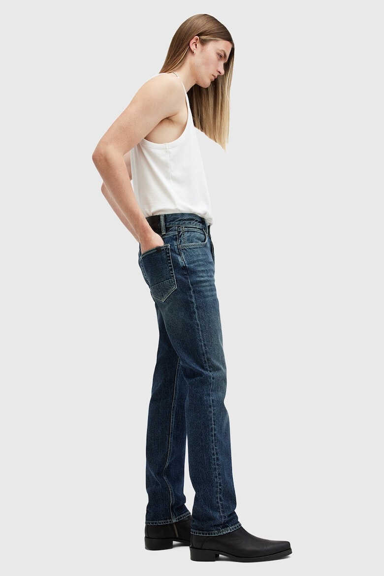 AllSaints Слим дънки Iggy - Тъмносин - Pepit.bg