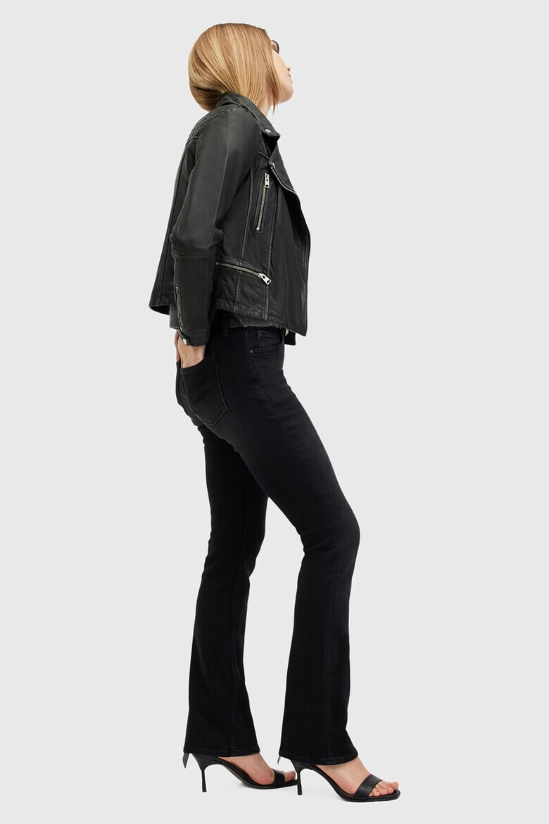 AllSaints Слим кожено яке - Pepit.bg