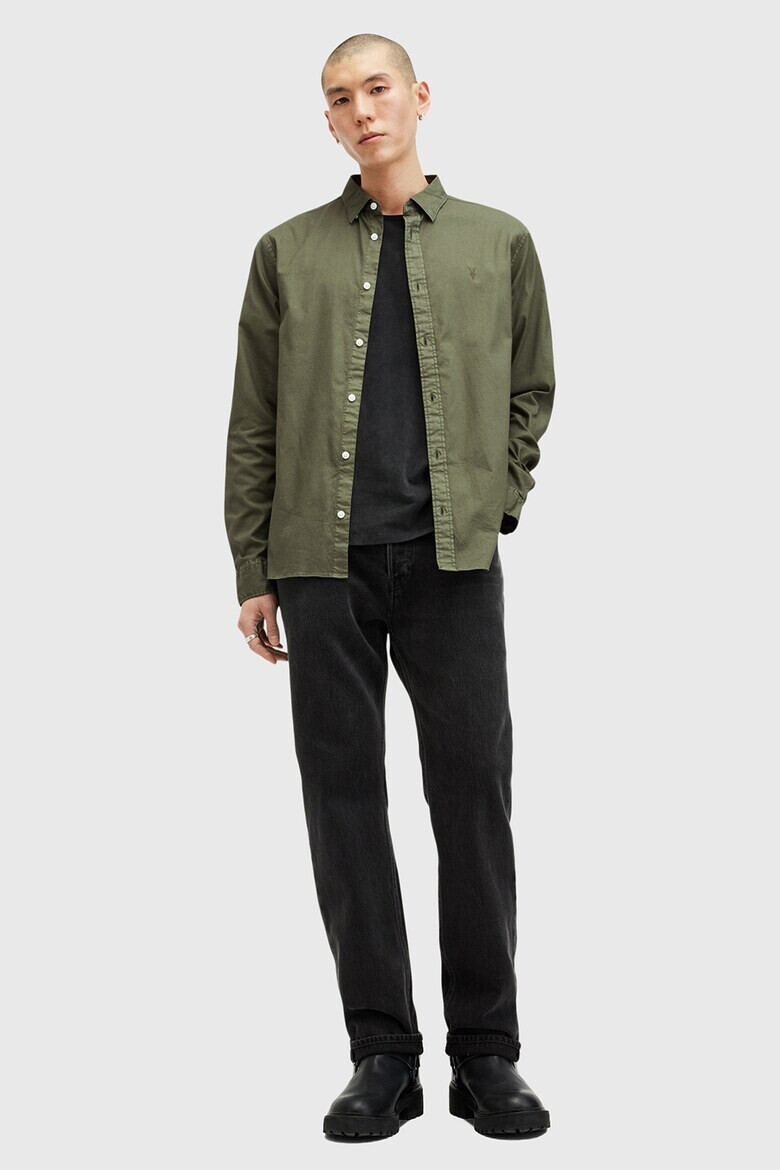 AllSaints Слим риза Hawthorne - Pepit.bg