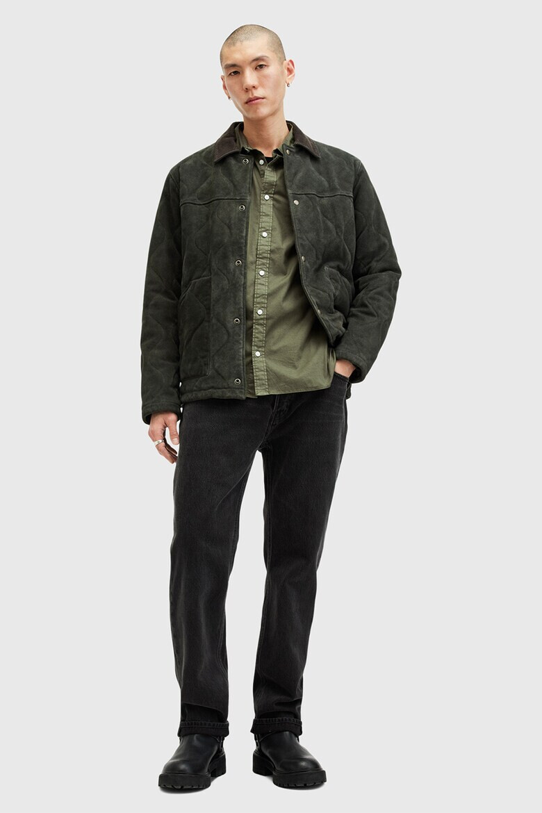 AllSaints Слим риза Hawthorne - Pepit.bg