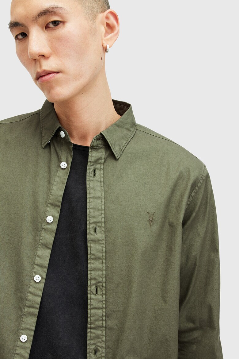 AllSaints Слим риза Hawthorne - Pepit.bg
