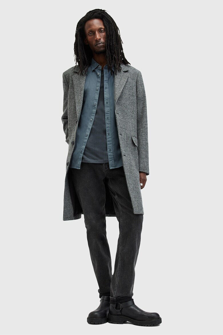 AllSaints Слим риза Hawthorne - Pepit.bg