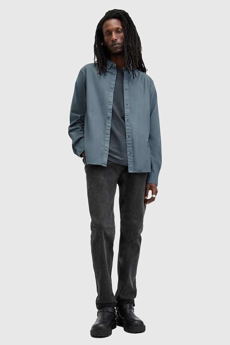 AllSaints Слим риза Hawthorne - Pepit.bg