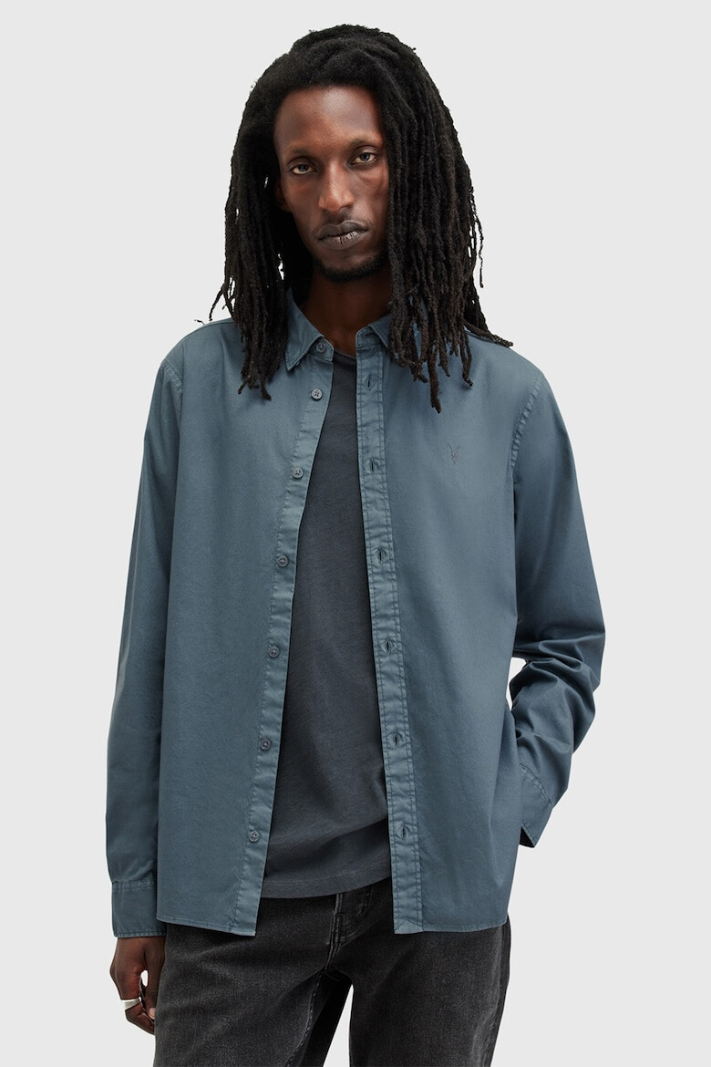 AllSaints Слим риза Hawthorne - Pepit.bg