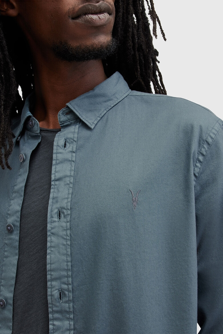 AllSaints Слим риза Hawthorne - Pepit.bg