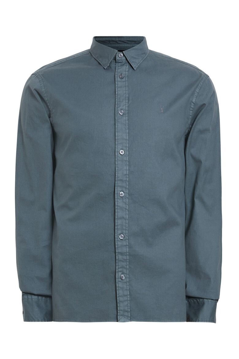 AllSaints Слим риза Hawthorne - Pepit.bg