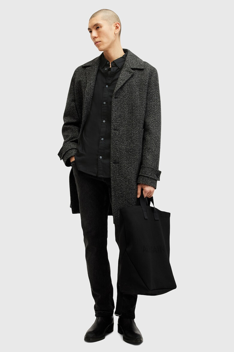 AllSaints Слим риза Hawthorne - Pepit.bg