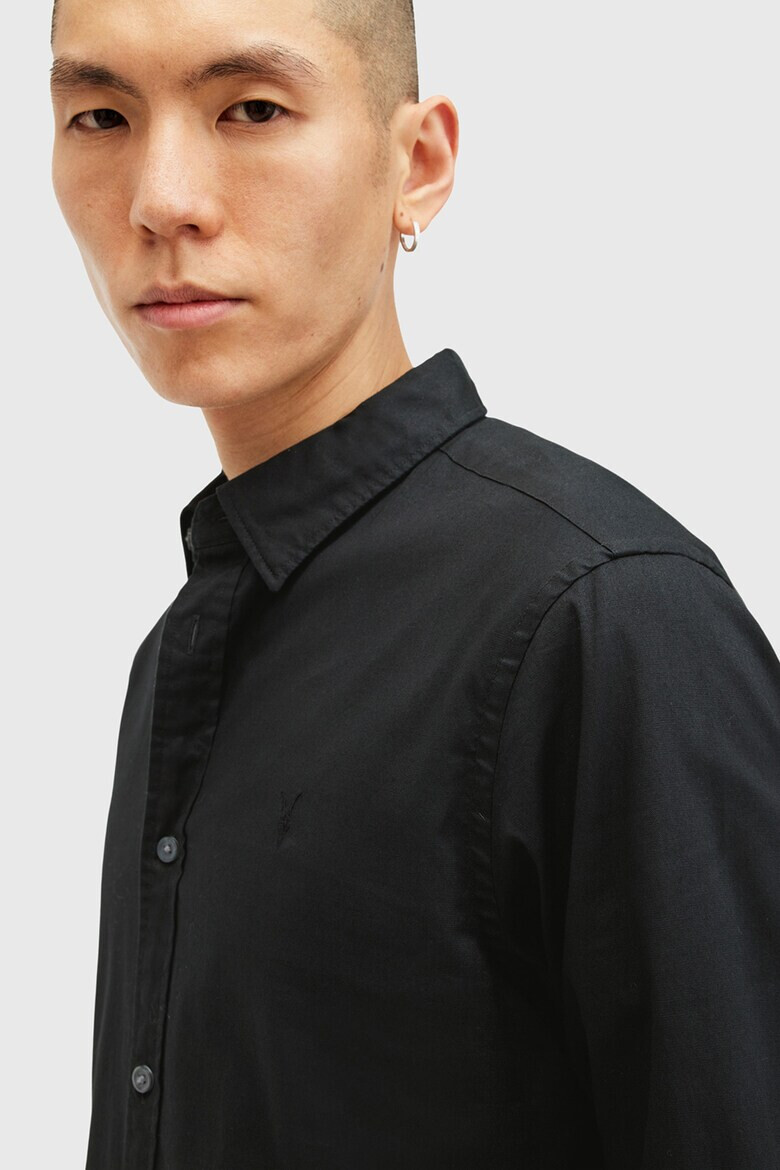 AllSaints Слим риза Hawthorne - Pepit.bg