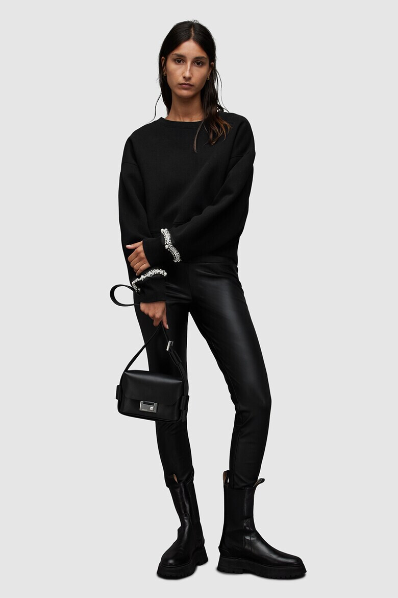 AllSaints Суитшърт Robin с перли - Pepit.bg