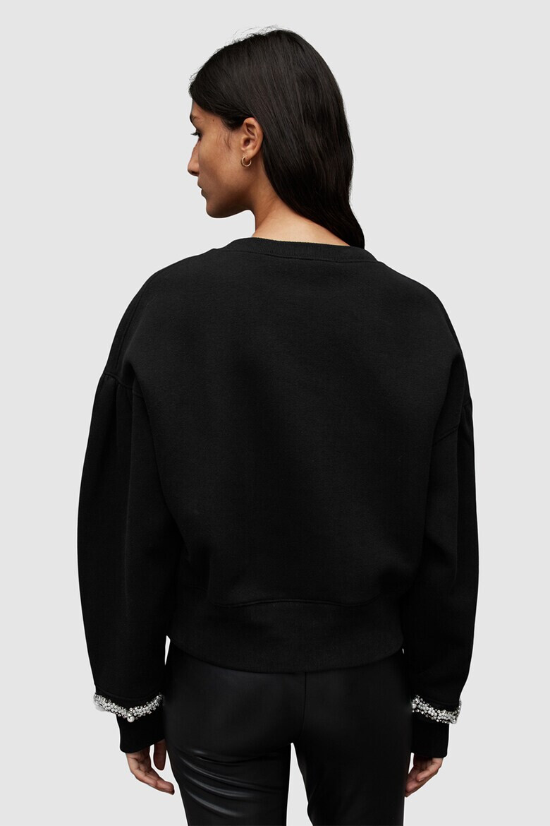 AllSaints Суитшърт Robin с перли - Pepit.bg