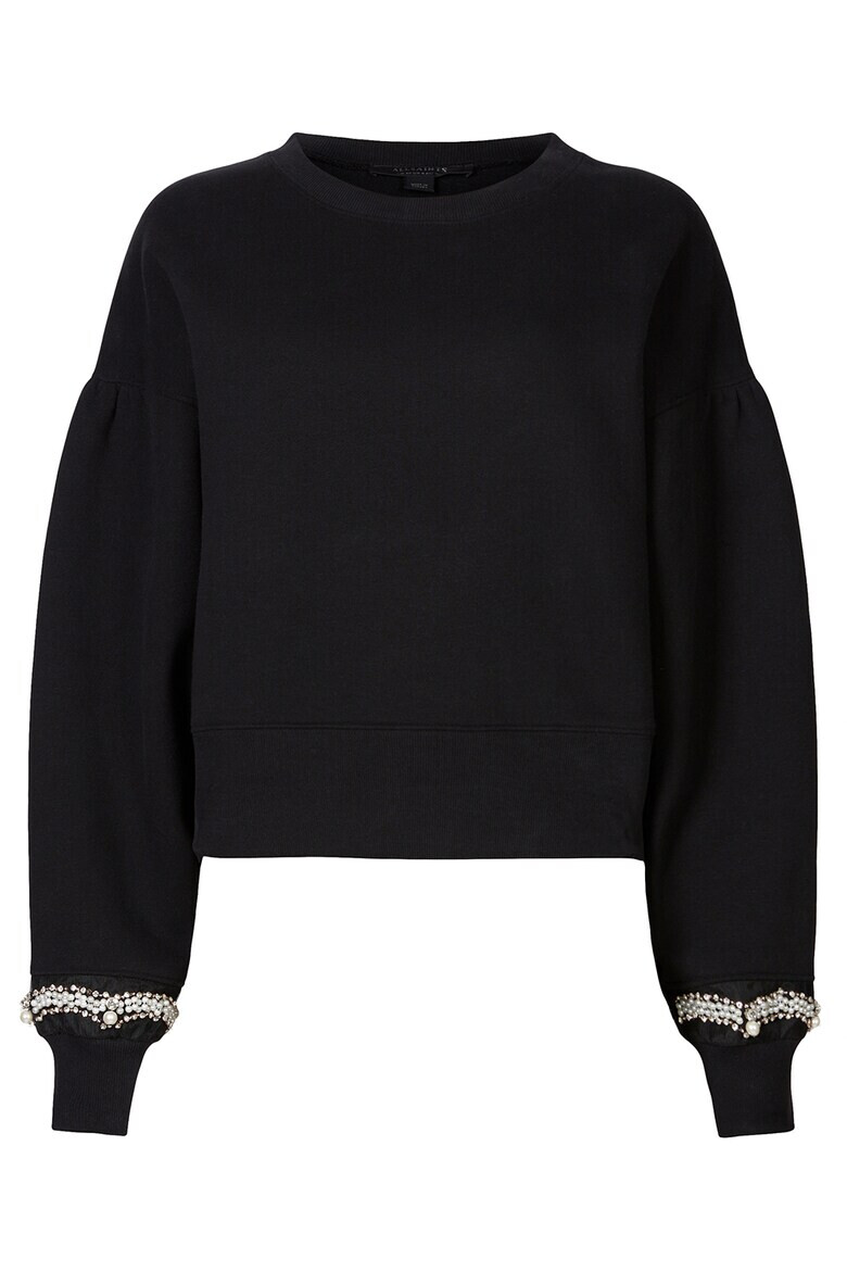 AllSaints Суитшърт Robin с перли - Pepit.bg