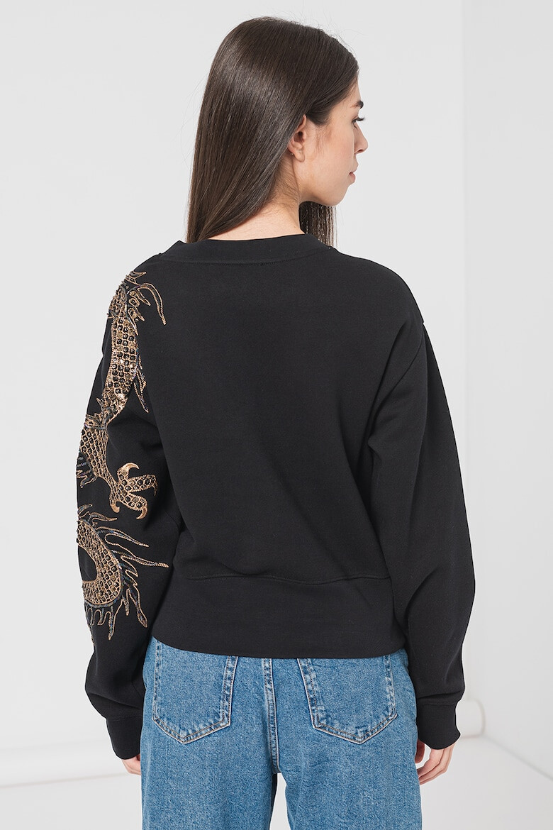 AllSaints Суитшърт с бродерия - Pepit.bg
