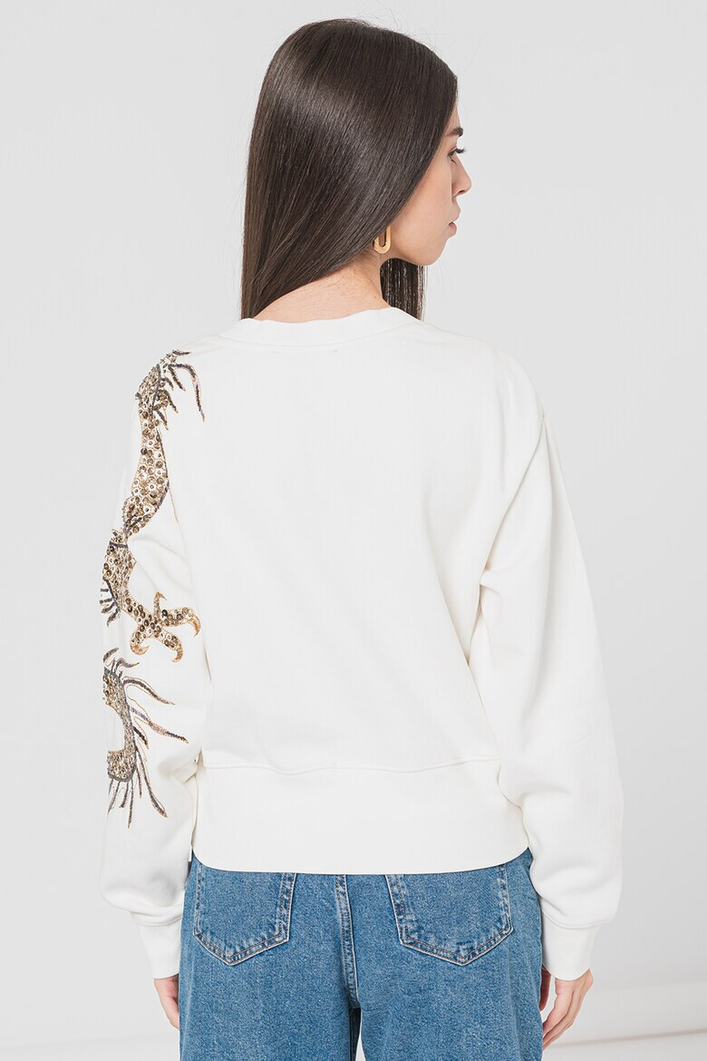 AllSaints Суитшърт с бродерия - Pepit.bg
