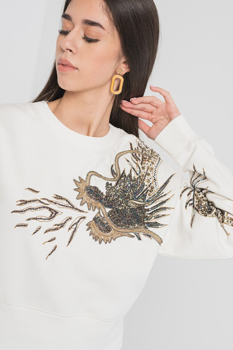 AllSaints Суитшърт с бродерия - Pepit.bg
