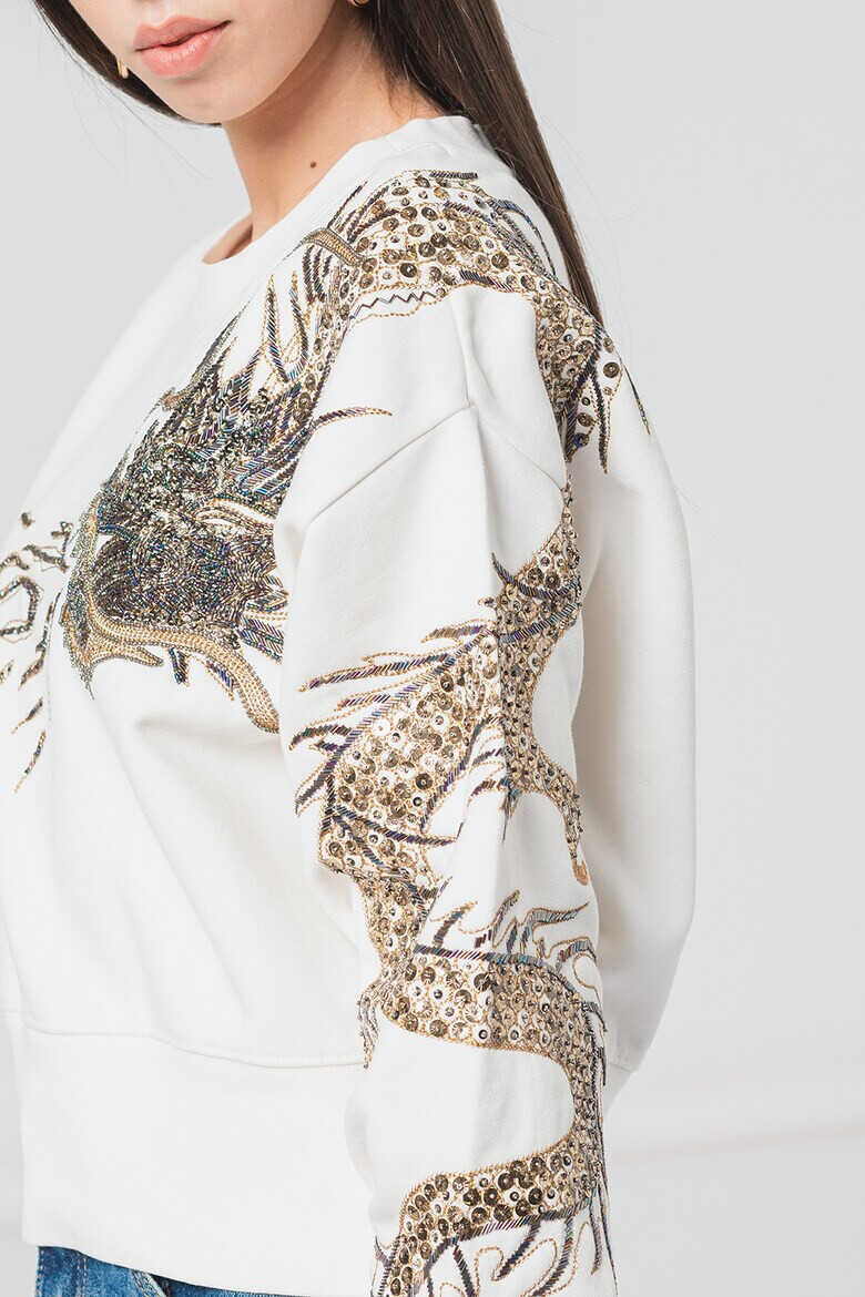 AllSaints Суитшърт с бродерия - Pepit.bg