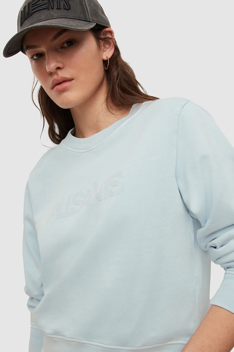 AllSaints Суитшърт с релефно лого - Pepit.bg